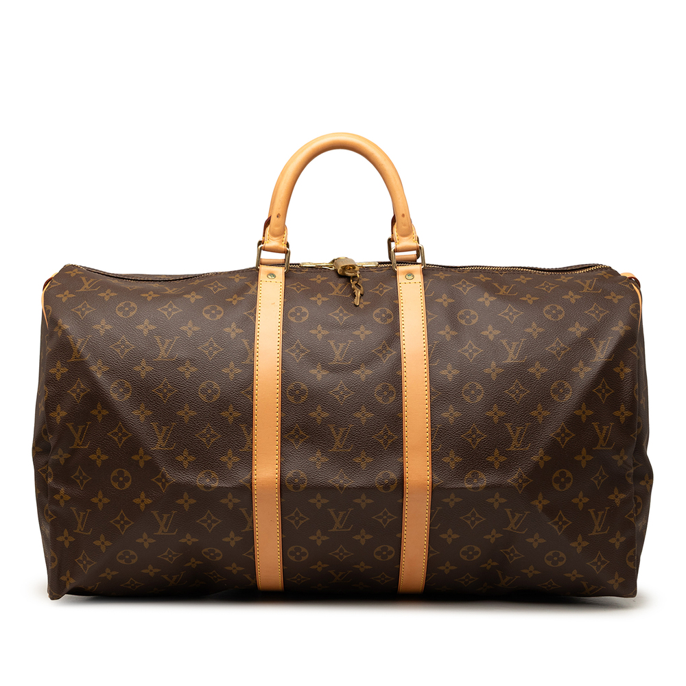 Pre-Loved Louis Vuitton Monogram Keepall 55 - Picture 1 of 8